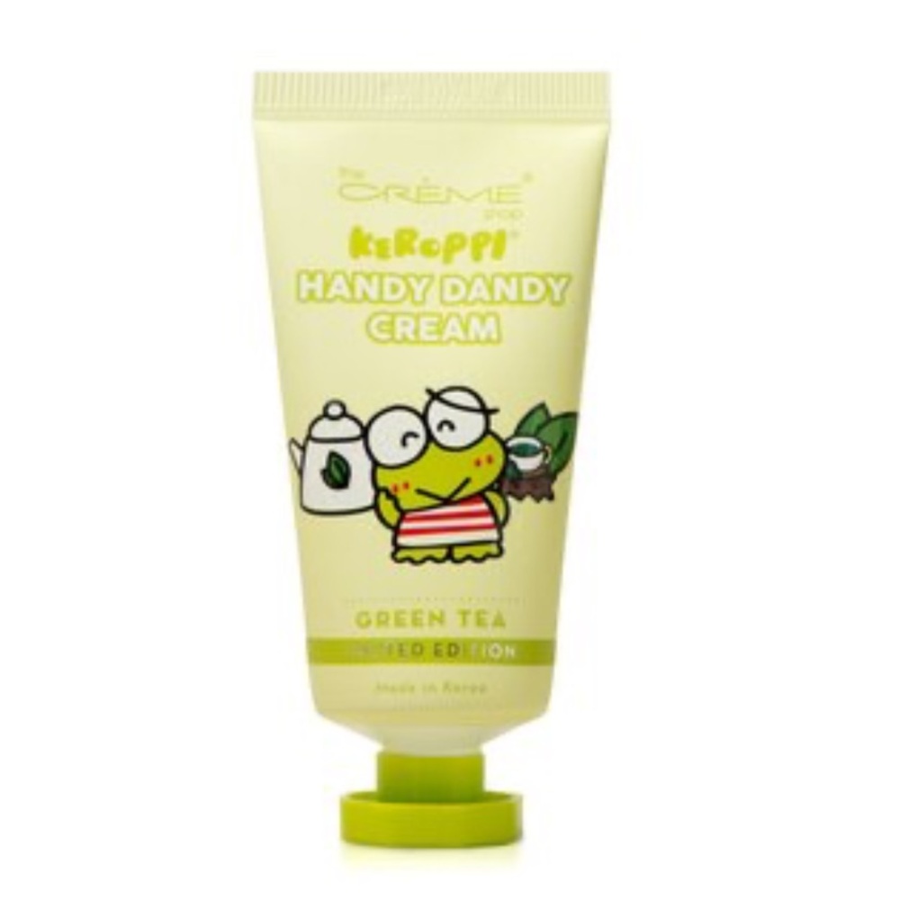 🆕 The Creme Shop - Keroppi • Handy Dandy Cream [Green Tea] 🍵